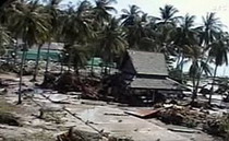 цунами в тихом океане затопило два города и смыло целые деревни